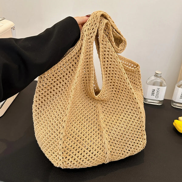 Sac à Main en Tricot pour Femme